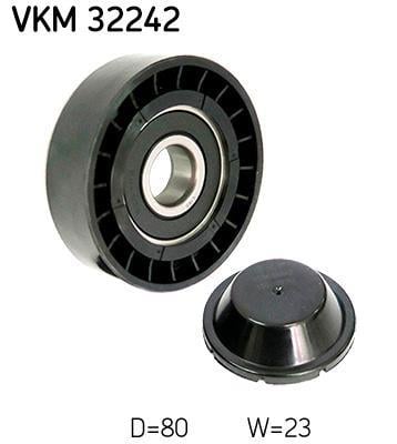Polea inversión/guía, correa auxiliar servicios SKF ref. VKM 32242